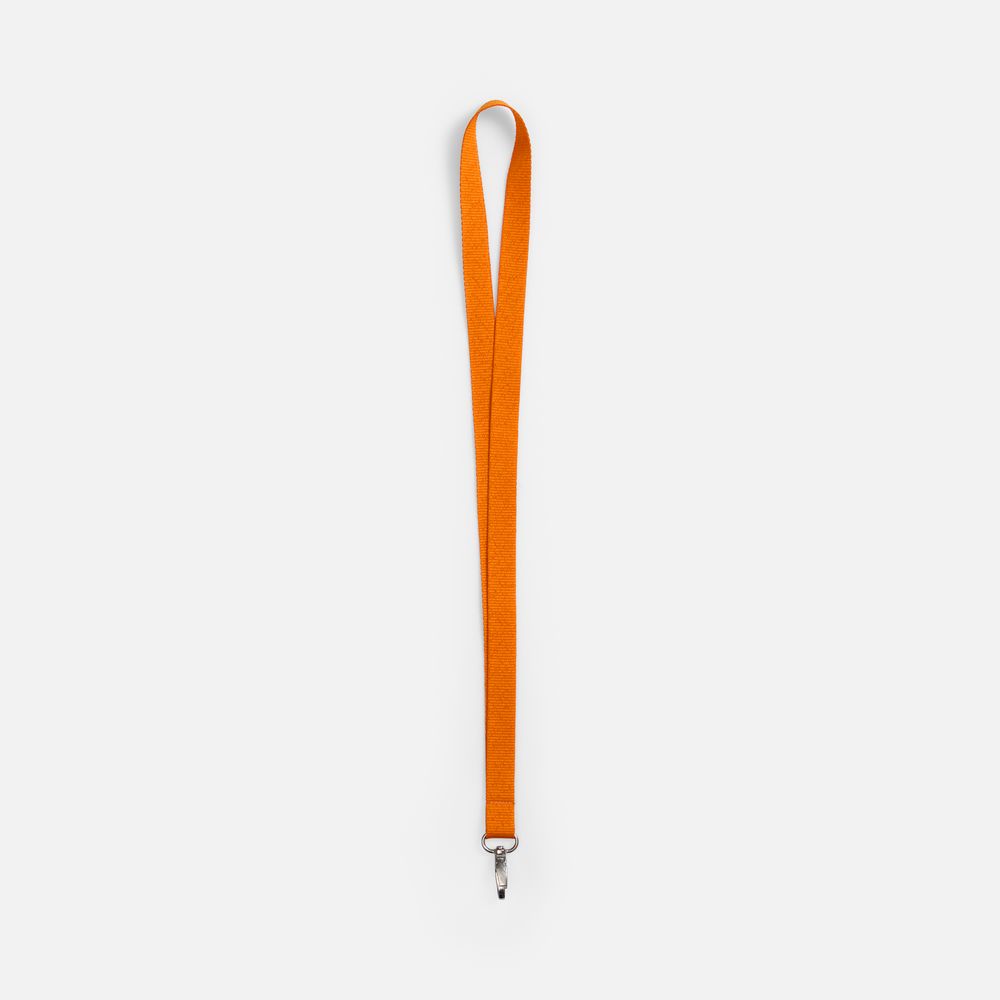 Лента для бейджа Pin, оранжевая-0
