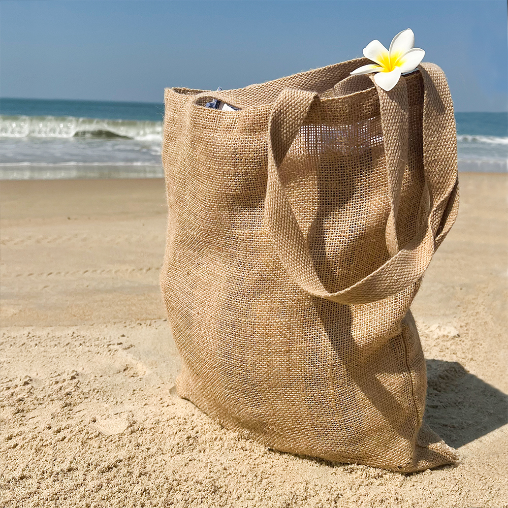 Сумка хозяйственная  Bagsy Jute 270 г/м2, Бежевый-2