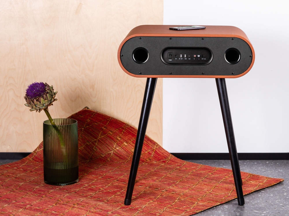 Портативная акустика Rombica Mysound Jazz Brown-7