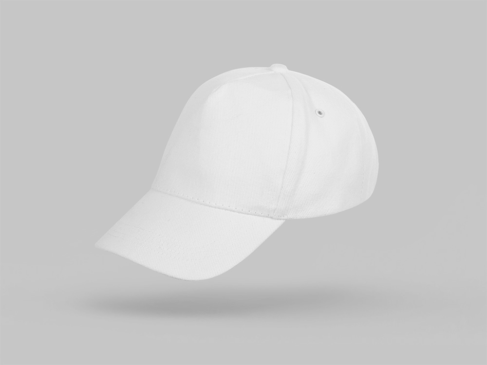 Бейсболка Florida 350 5-панельная, белый-0
