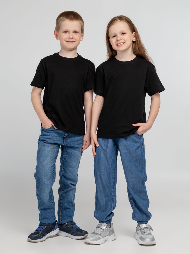 Футболка детская Regent Kids 150, черная-5