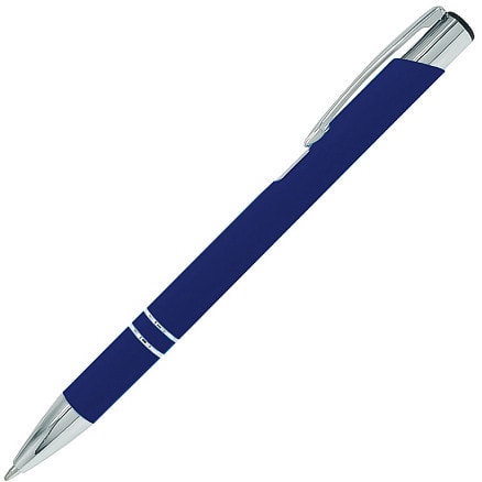 Ручка шариковая Legend Soft Touch, Темно-синий-0