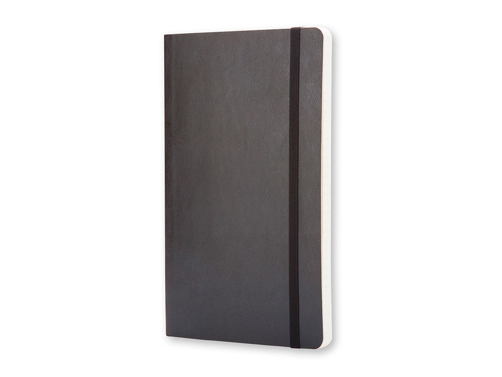 Записная книжка Moleskine Classic Soft (в линейку), Large (13х21см), черный-4