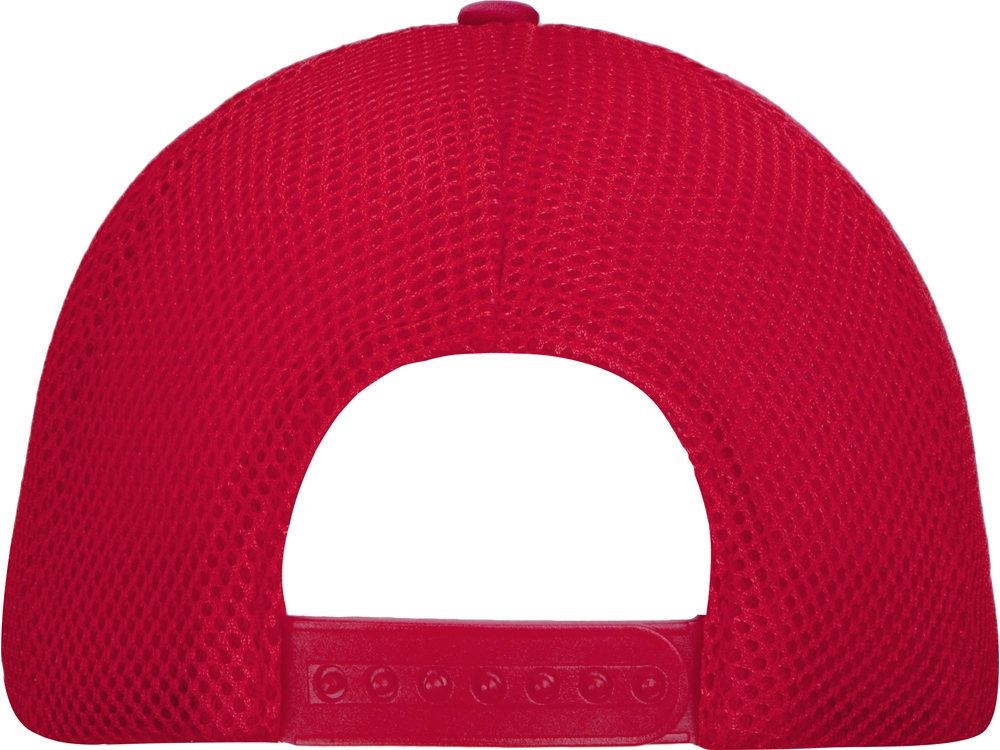 Бейсболка с сеткой Newport, красный-7