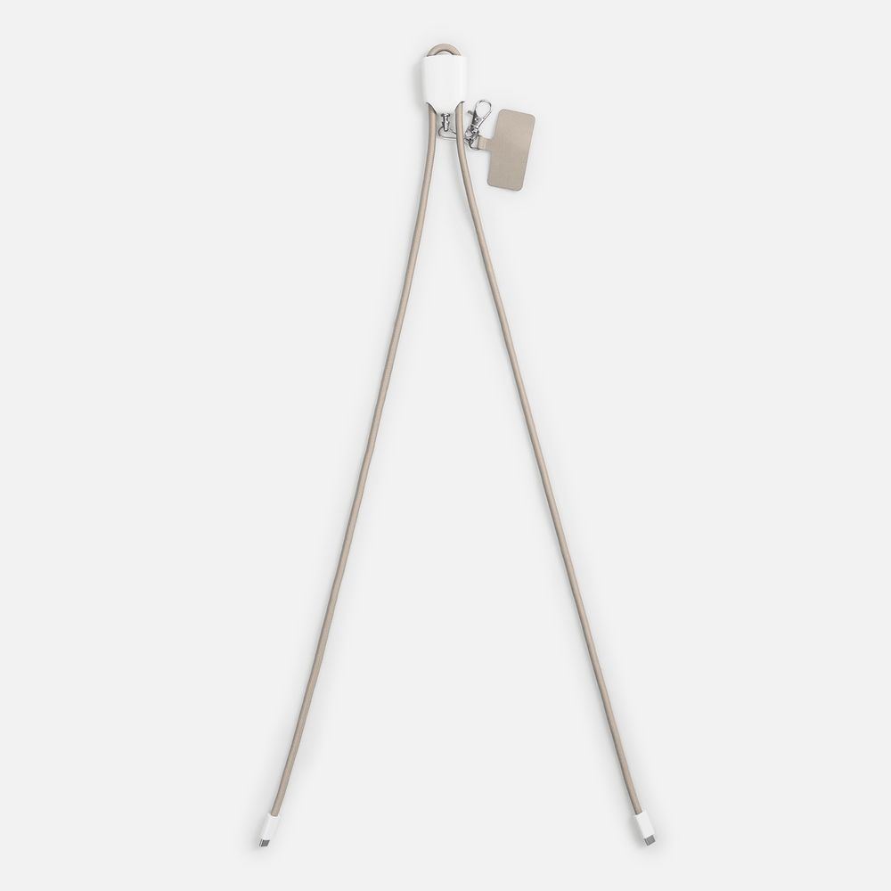 Кабель-ланьярд energyFlex Pro, серо-бежевый-3