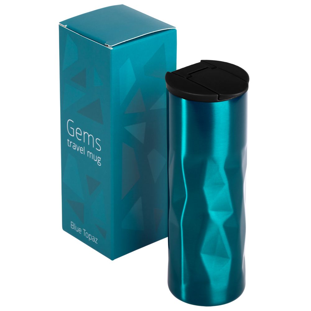 Термостакан Gems Blue Topaz, синий топаз-5