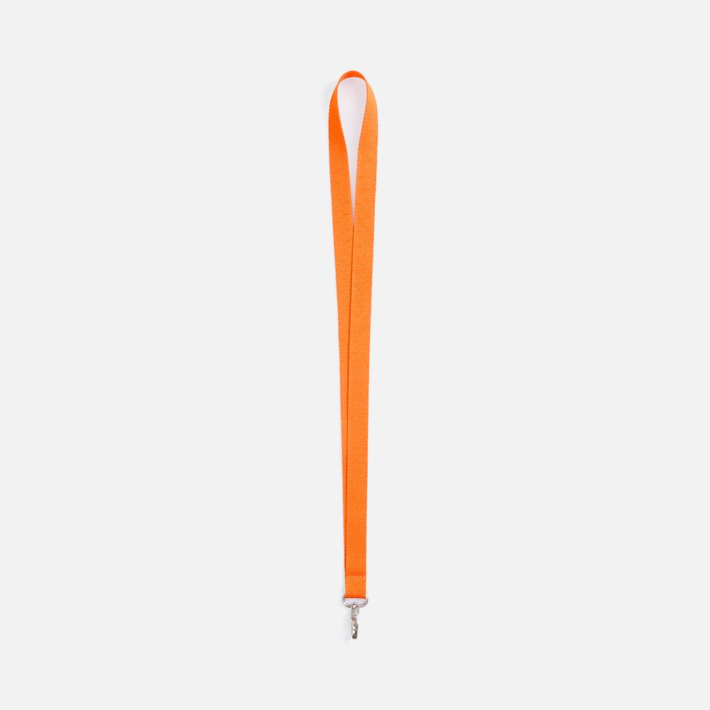 Лента для бейджа Pin, светло-оранжевая-1