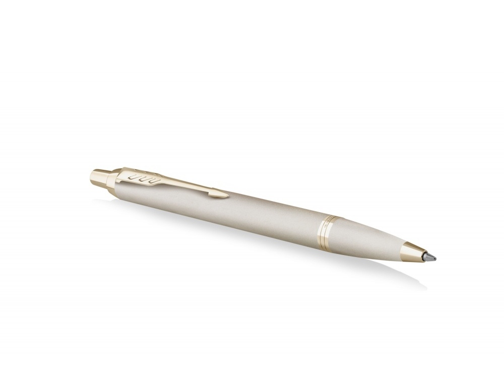 Шариковая ручка Parker IM Professionals Monochrome Champagne, стержень:M, цвет чернил: blue, в подарочной упаковке.-2