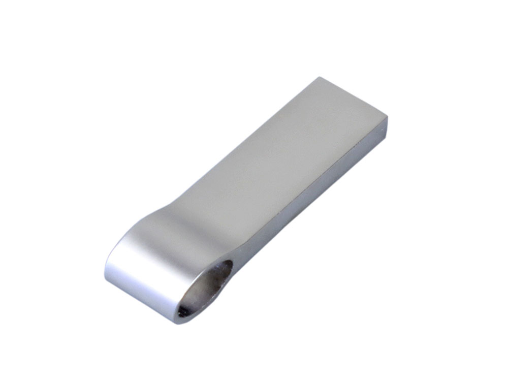 USB 2.0-флешка на 16 Гб с мини чипом, компактный дизайн, боковое отверстие для цепочки-2