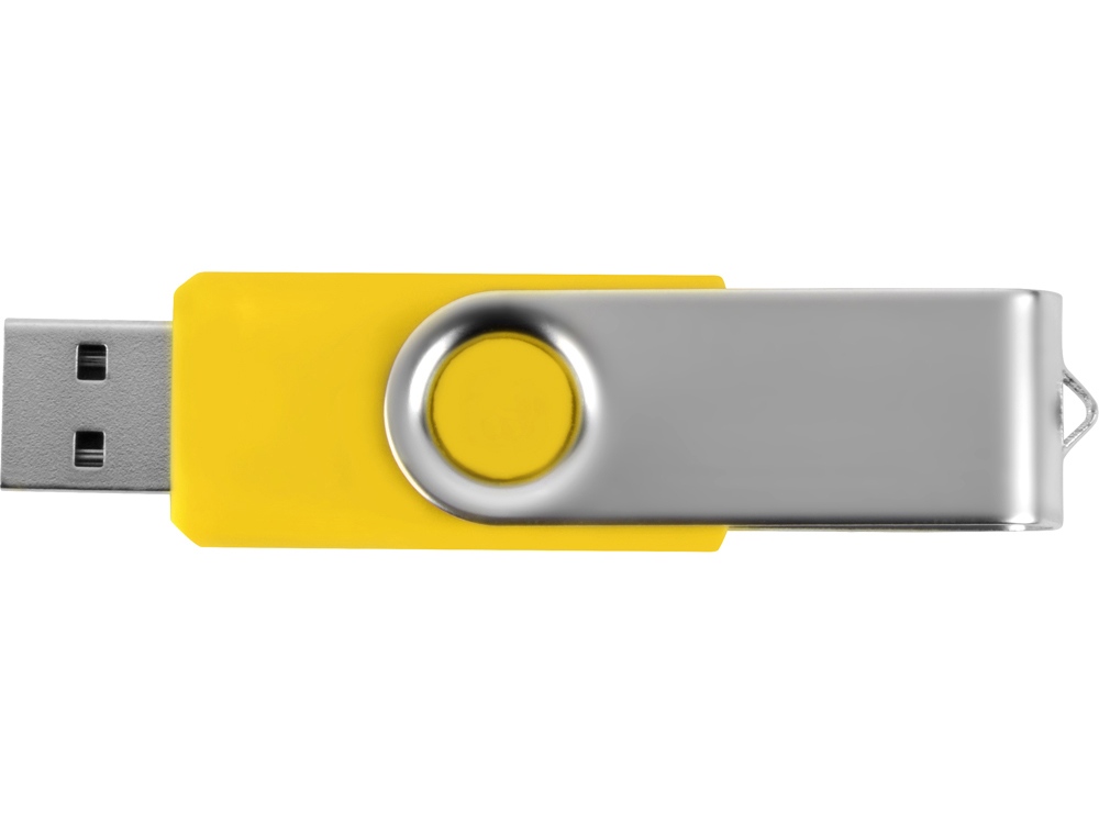 Флеш-карта USB 2.0 8 ГБ Квебек, желтый-3