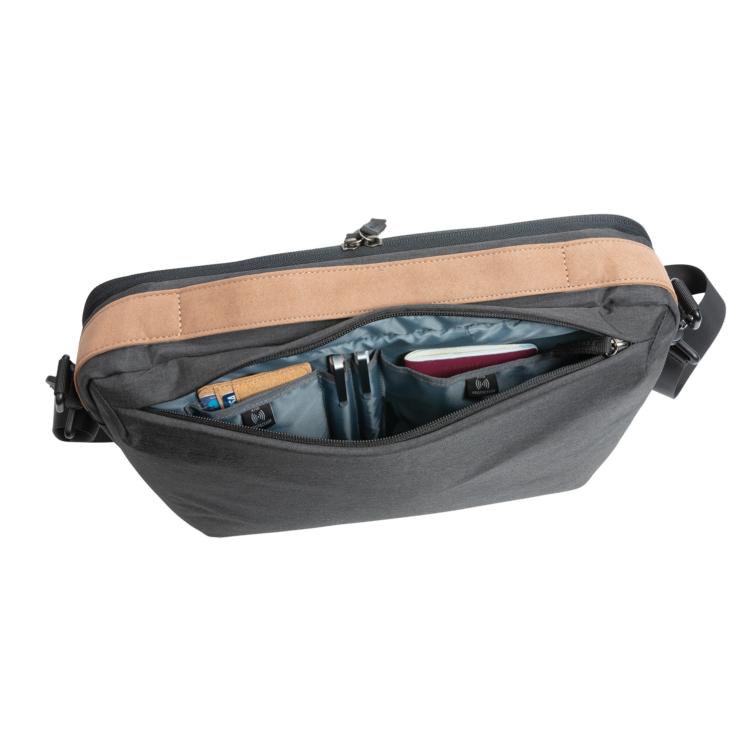 Двухцветная сумка Impact из RPET AWARE™ для ноутбука 15.6"-9