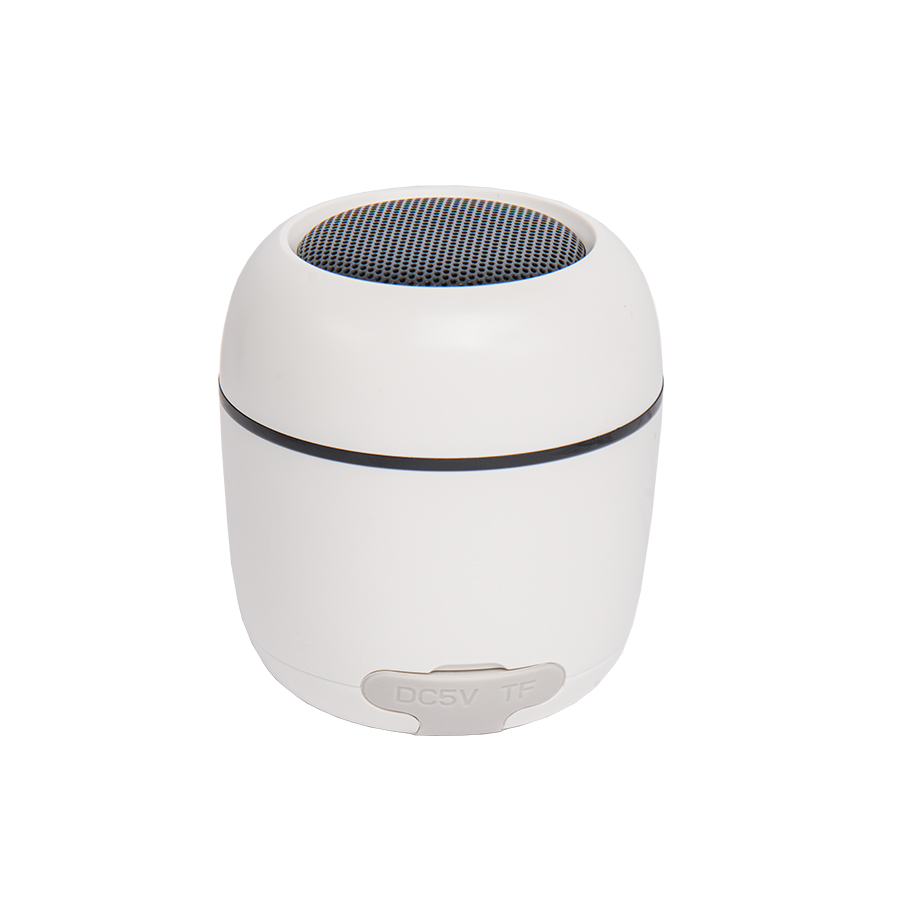 Портативная mini Bluetooth-колонка Sound Burger "Bang" белая, белый-0