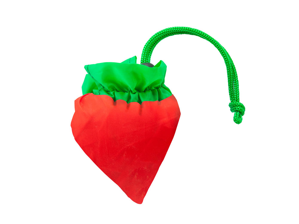Складная сумка для покупок FOCHA, клубника, красный-2