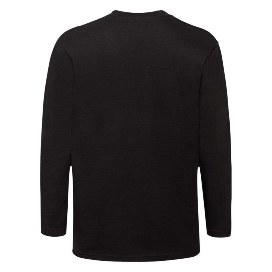 Футболка мужская SUPER PREMIUM LONG SLEEVE 205, черный-1