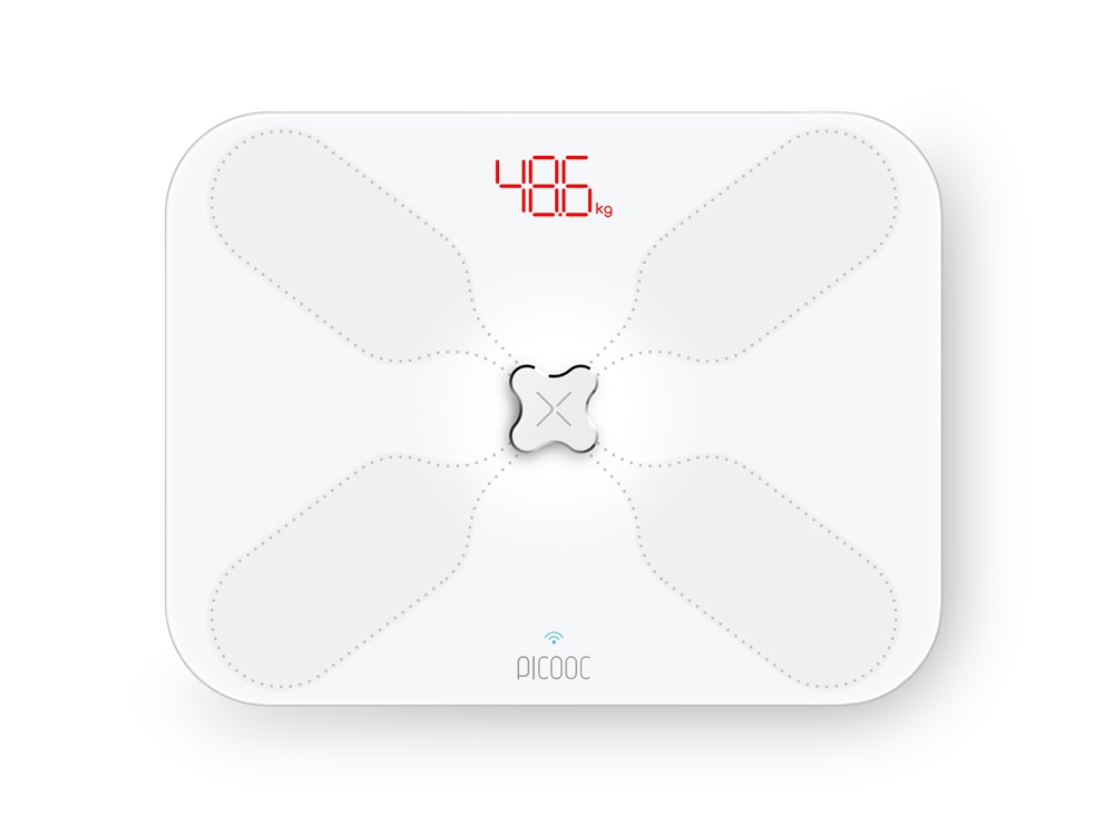 Умные диагностические весы с Wi-Fi Picooc S3 Lite White V2 (6924917717353), белый-11