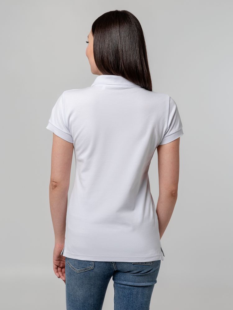 Рубашка поло женская Virma Premium Lady, белая-4