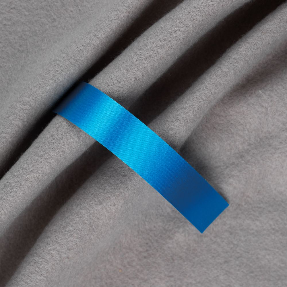 Лента сатиновая Satin 20 M, голубая, 80 см-0