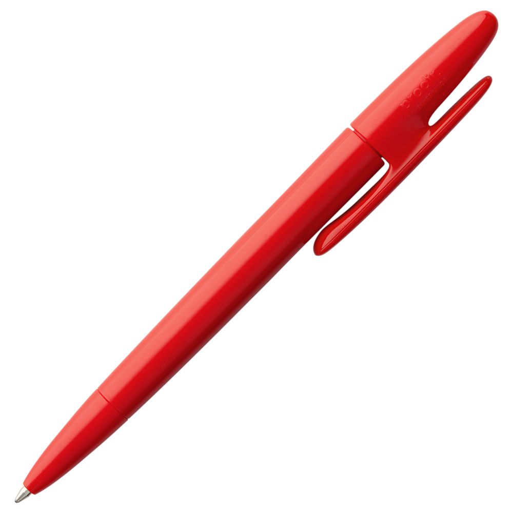 Ручка шариковая Prodir DS5 TPP, красная-3