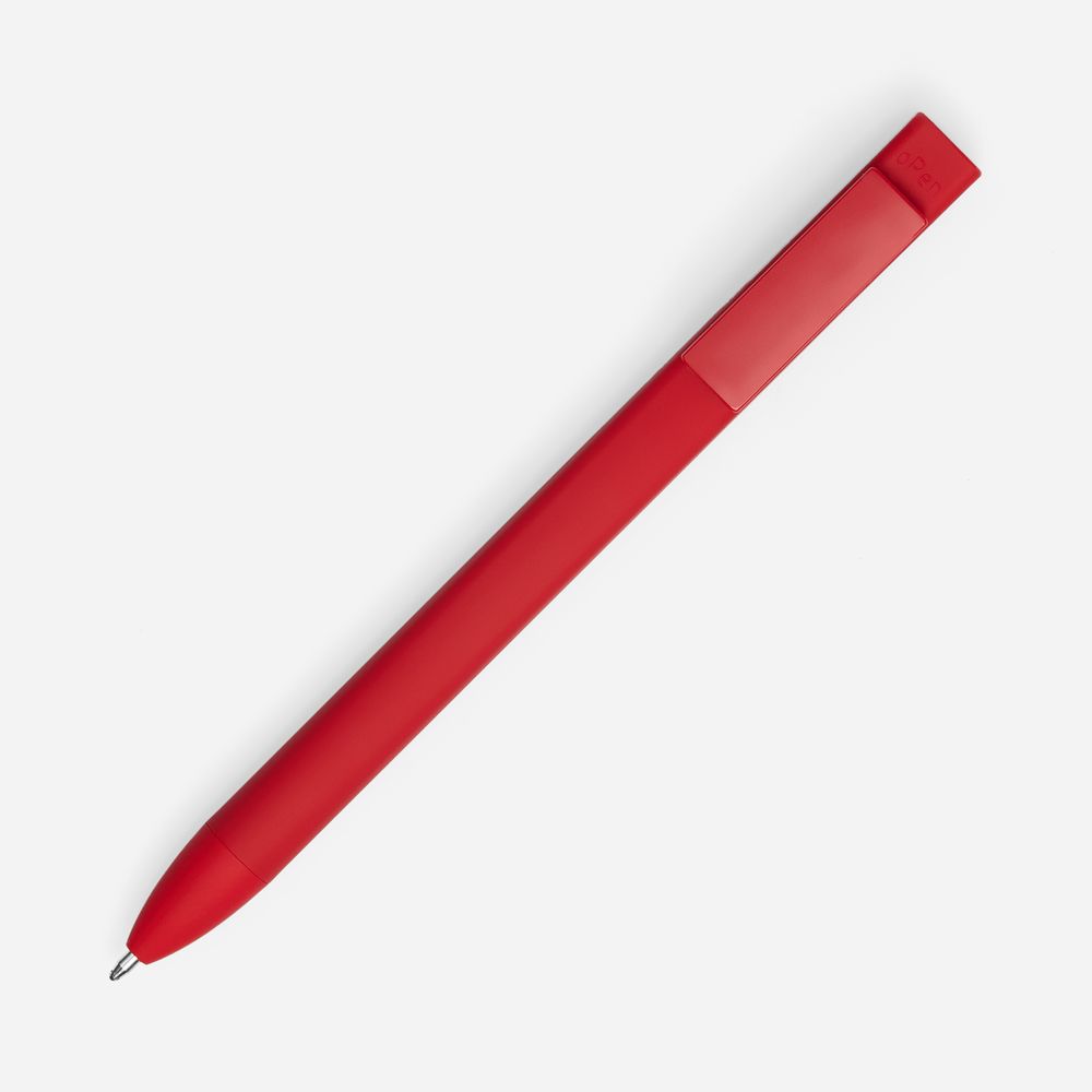 Ручка шариковая Swiper SQ Soft Touch, красная-2
