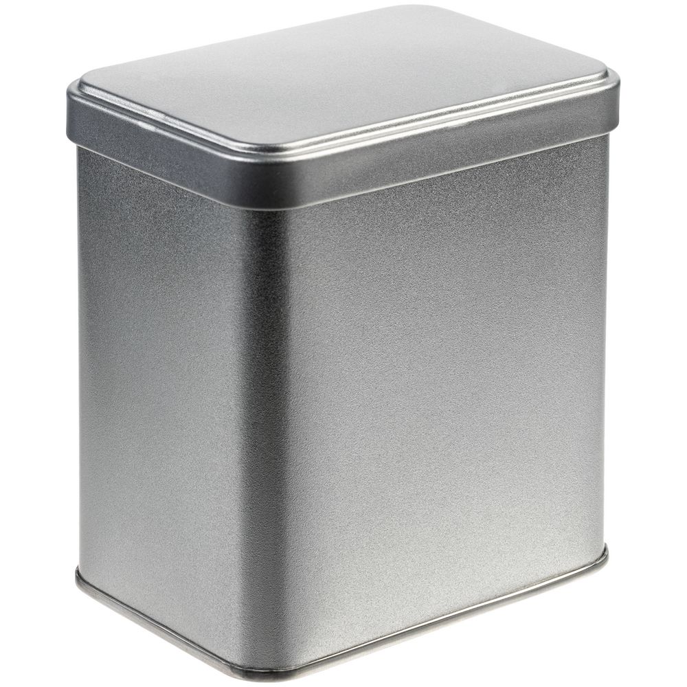 Коробка прямоугольная Jarra, серебристая-1