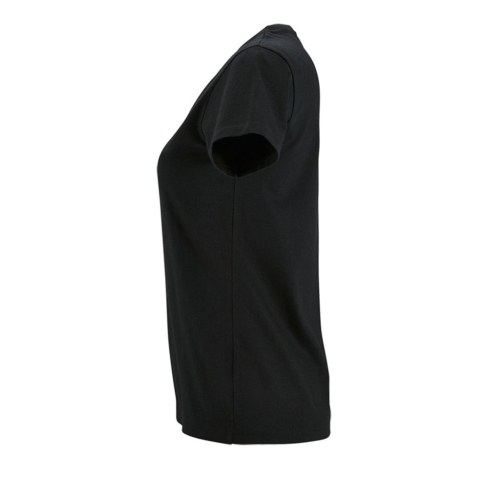 Футболка женская Imperial Fit Women, черная-3