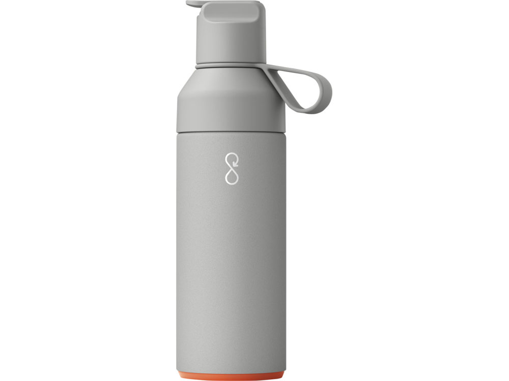 Бутылка-термос для воды Ocean Bottle GO объемом 500 мл - серый-0
