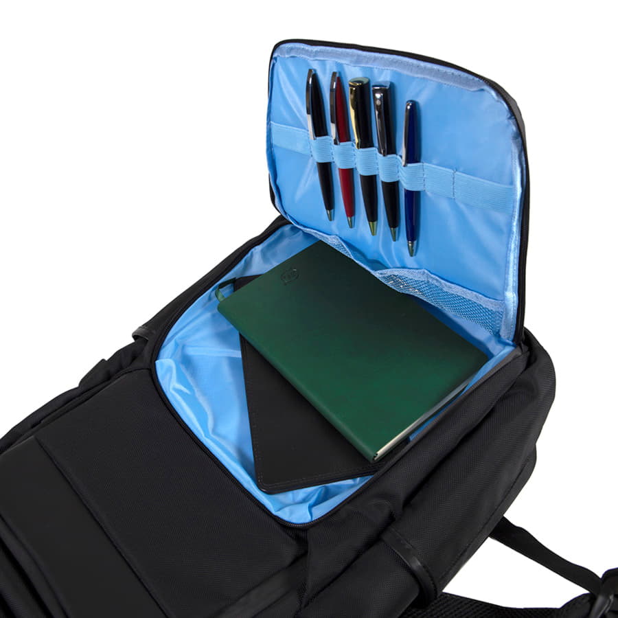 Рюкзак SPARK c RFID защитой, черный-8
