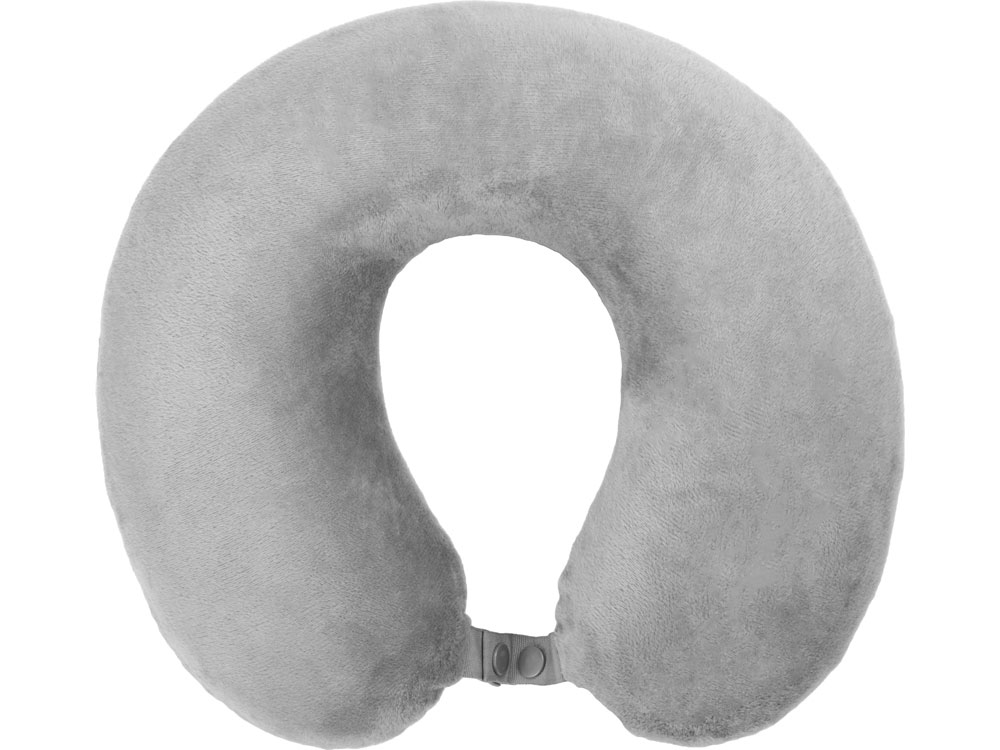 Подушка Basic из микрофибры с эффектом памяти U-shape, серый-2