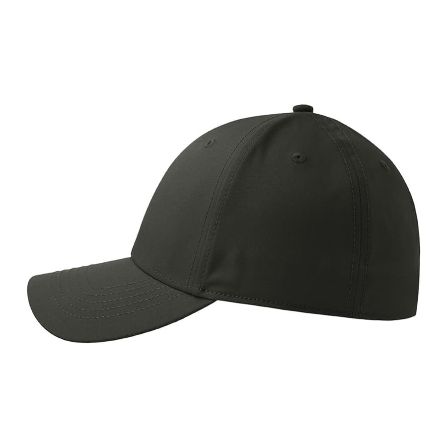 Бейсболка PITCH, 6 клиньев, L/XL, черный-2