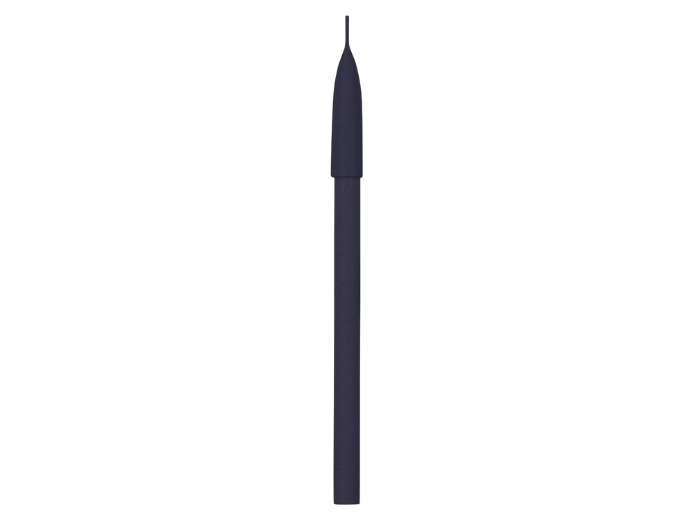 Ручка картонная с колпачком Recycled, темно-синий (2380C)-3