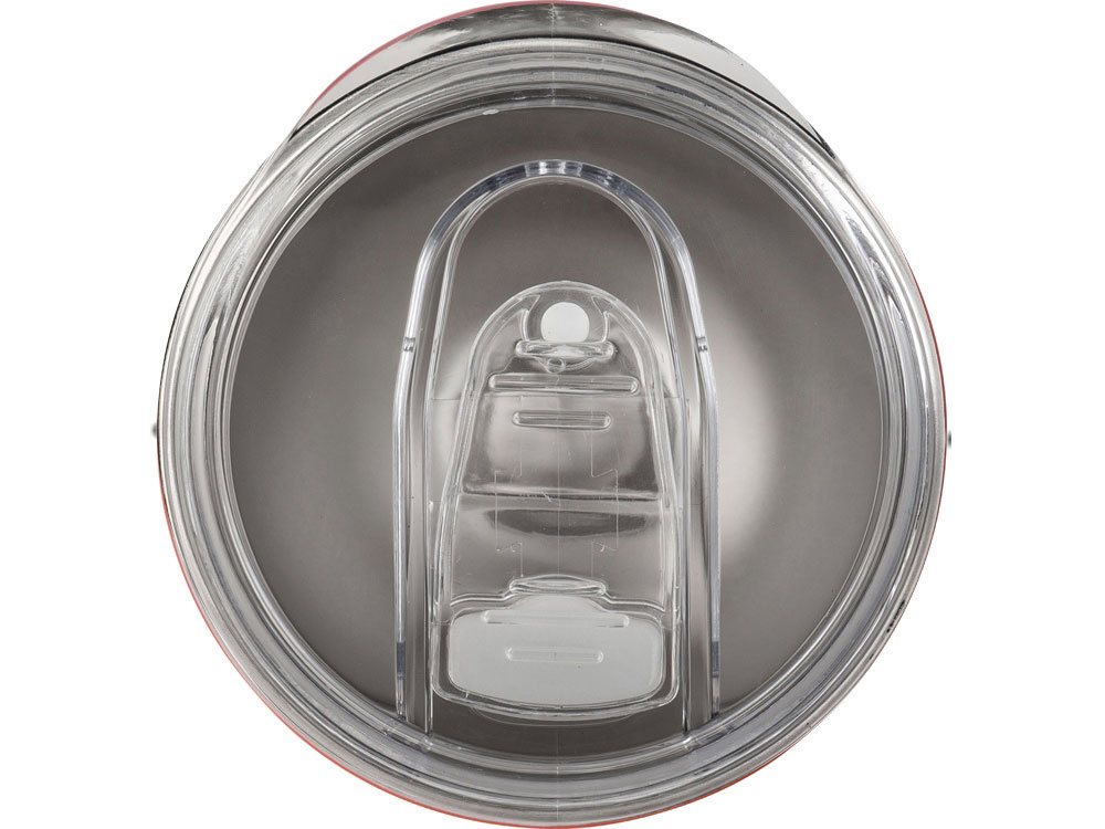 Термокружка Vacuum mug C1, soft touch, 370мл, красный-3