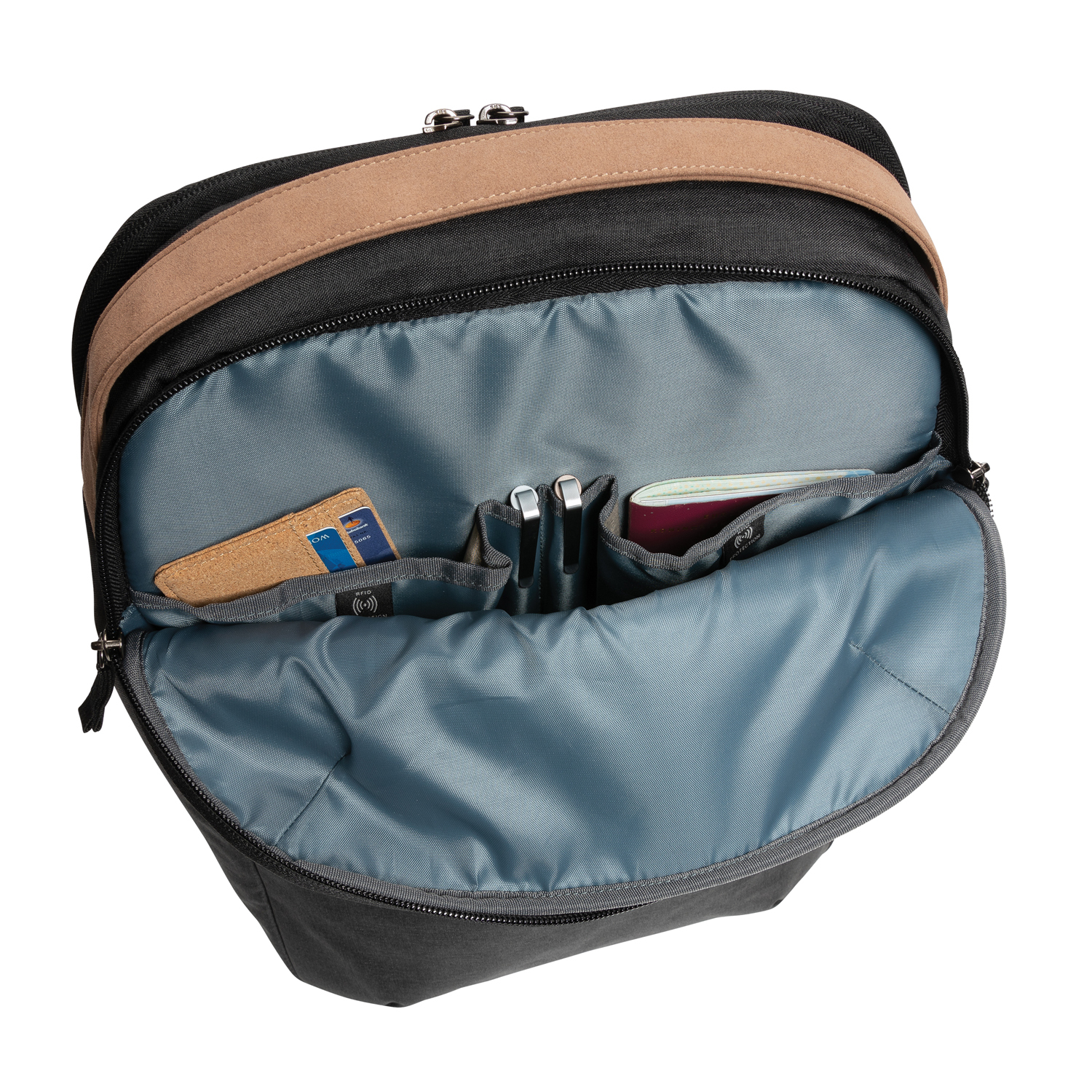 Двухцветный рюкзак Impact из RPET AWARE™ для ноутбука 15.6"-9
