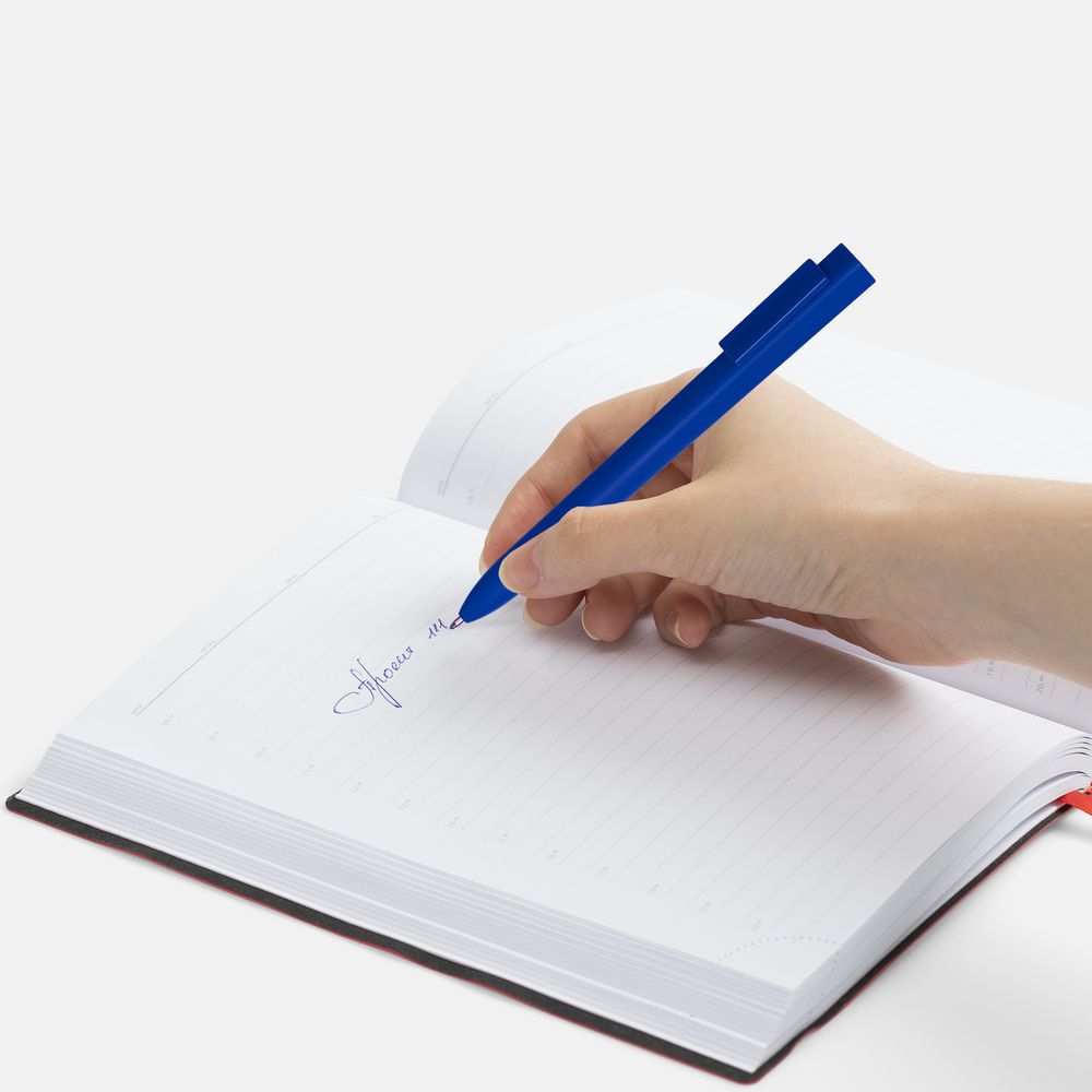 Ручка шариковая Swiper SQ Soft Touch, синяя-2