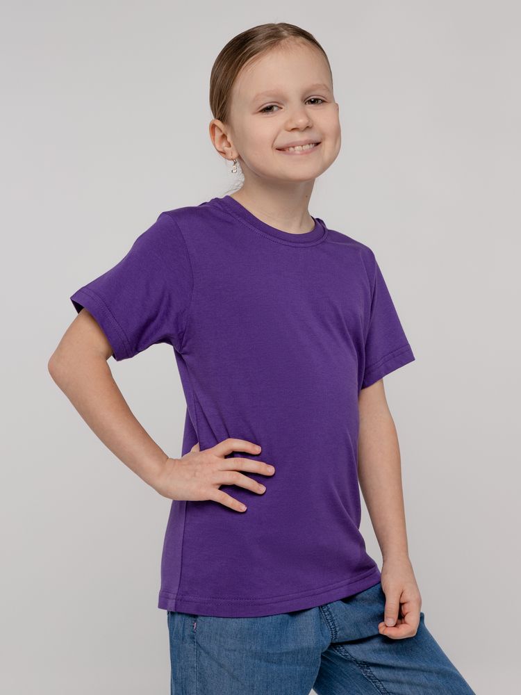 Футболка детская T-Bolka Kids, фиолетовая-6