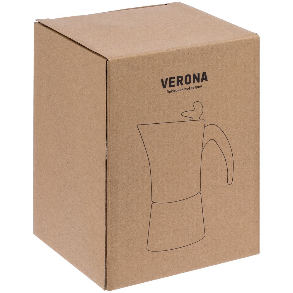 Гейзерная кофеварка Verona, в коробке-3