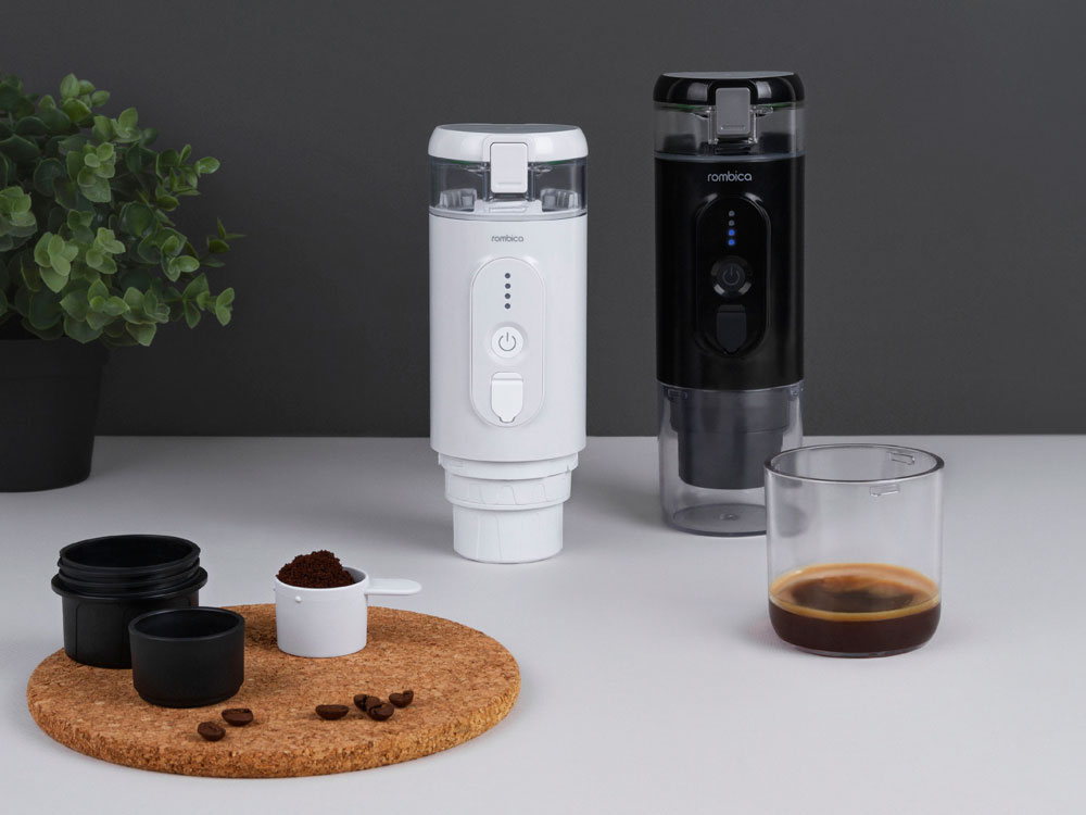 Портативная кофемашина Rombica Barista 2 Black с логотипом Rombica-5