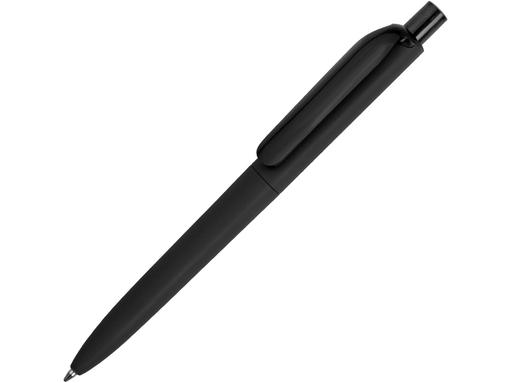 Ручка шариковая Prodir DS8 PRR софт-тач, черный-0