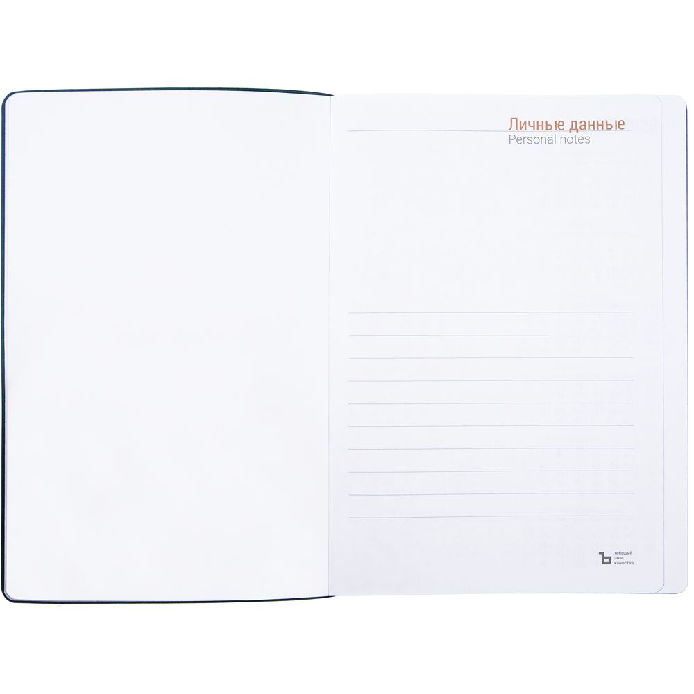 Ежедневник Flexpen Color, датированный, синий-3