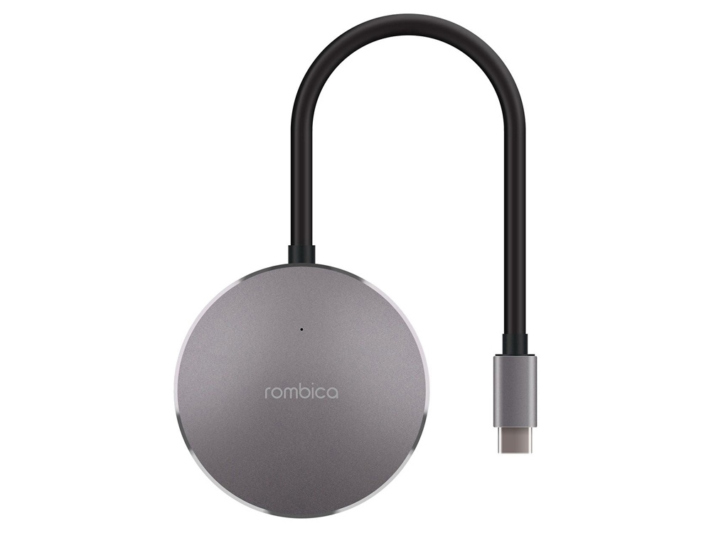 Rombica Type-C Hub Metal, металлический-1