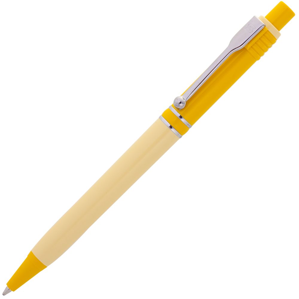 Ручка шариковая Raja Shade, желтая-1