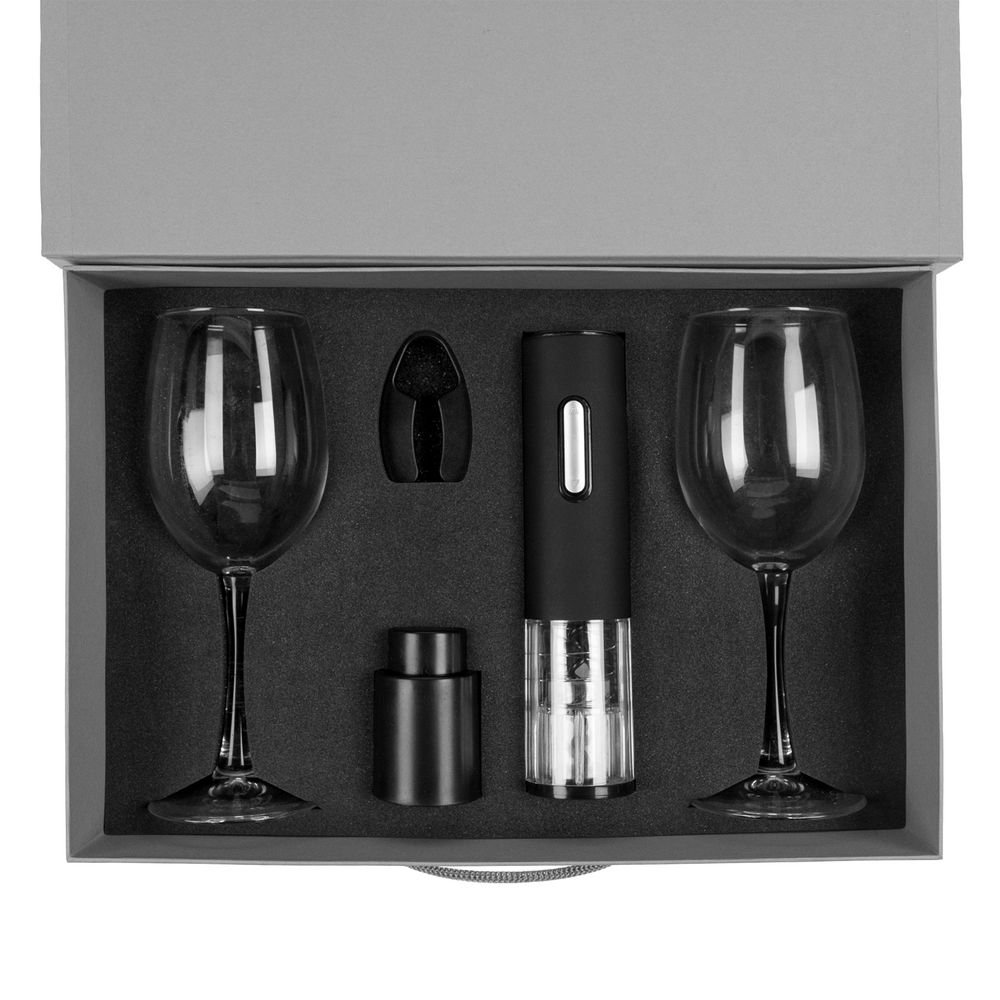 Набор Wine Case, черный-1