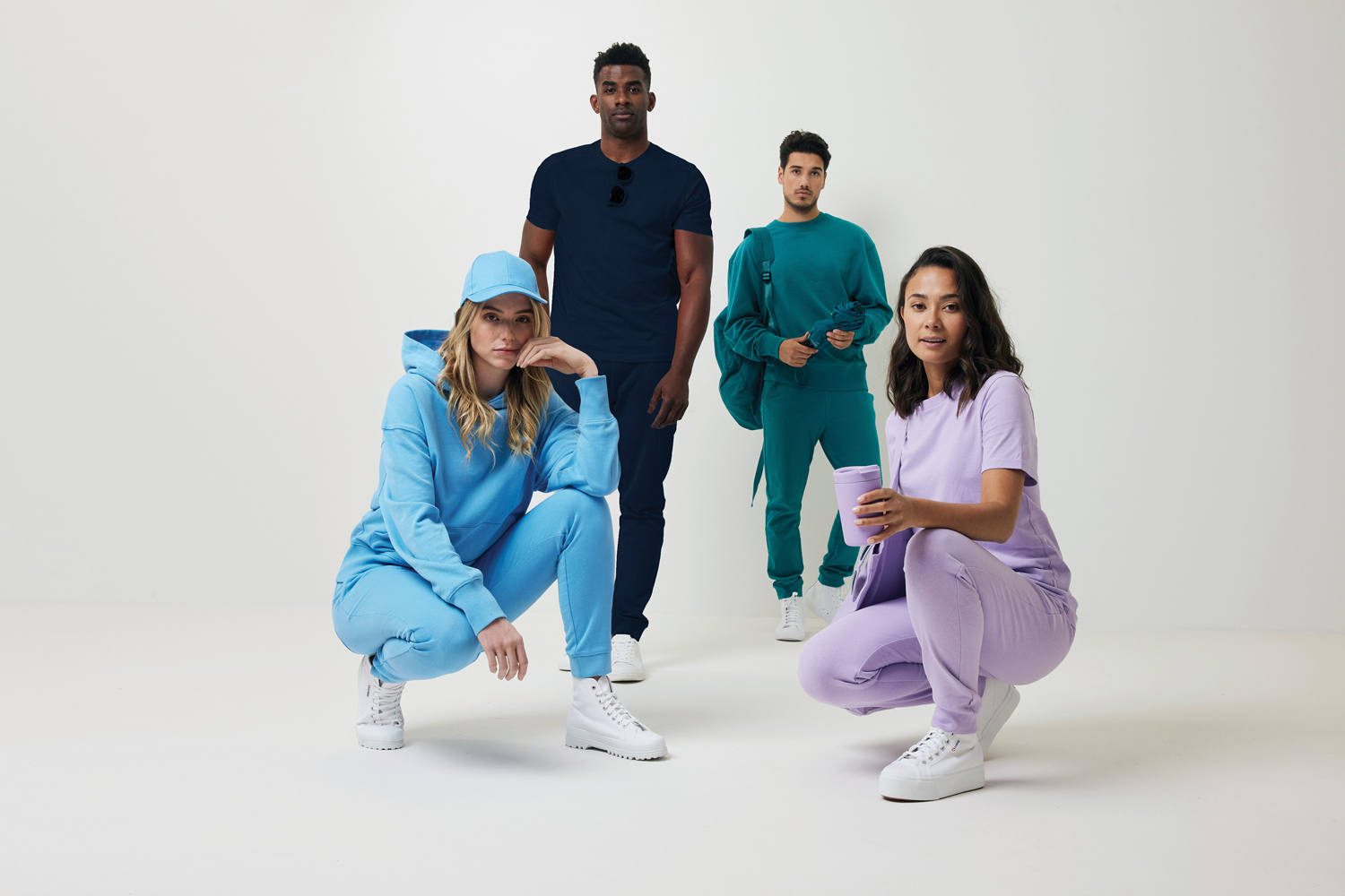 Футболка Iqoniq Bryce из переработанного хлопка, унисекс, 180 г/м²-22