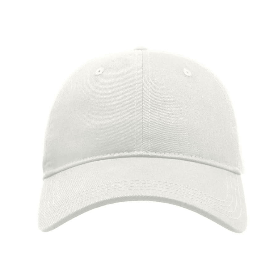Бейсболка с NFC-меткой в козырьке GREEN CAP 265 из органического хлопка , белый-1