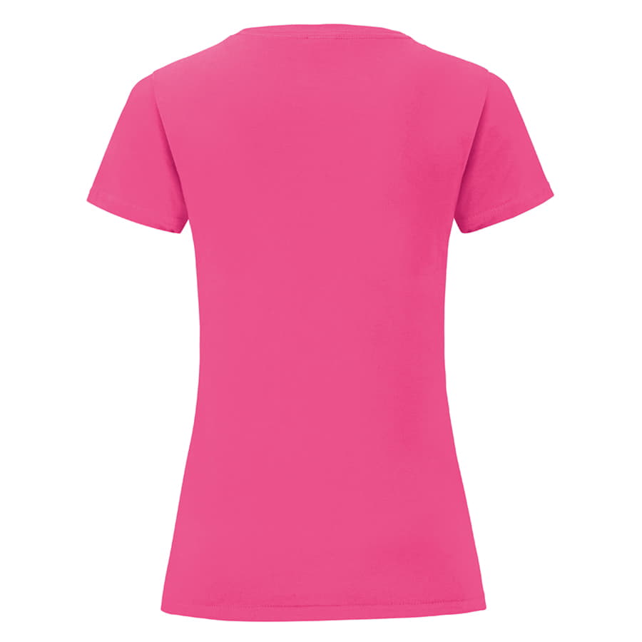 Футболка женская LADIES ICONIC 150, ярко-розовый-2