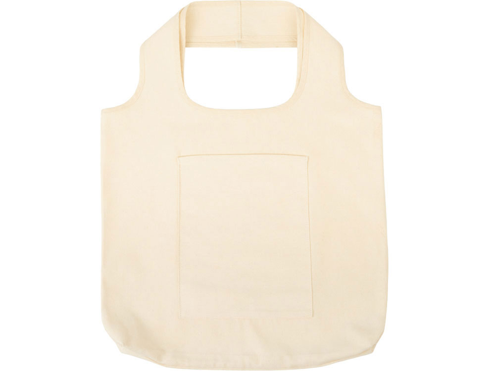 Сумка-шоппер Vest  long из хлопка 340 г/м2, натуральный-2