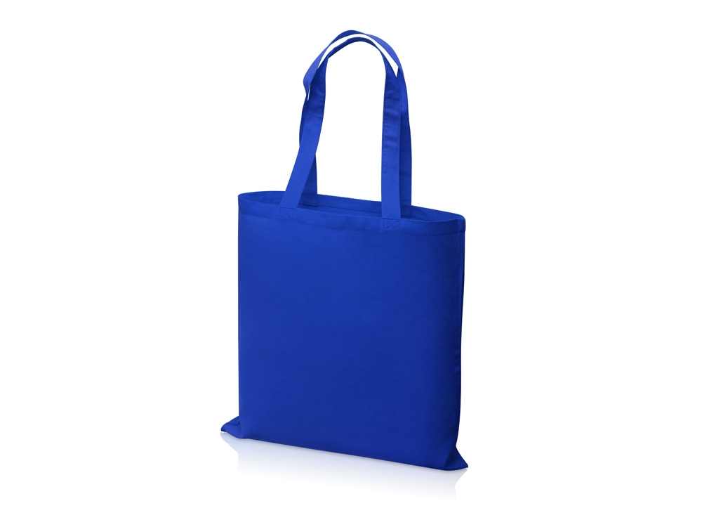 Сумка для шопинга Carryme 140 хлопковая, 140 г/м2, синий-1