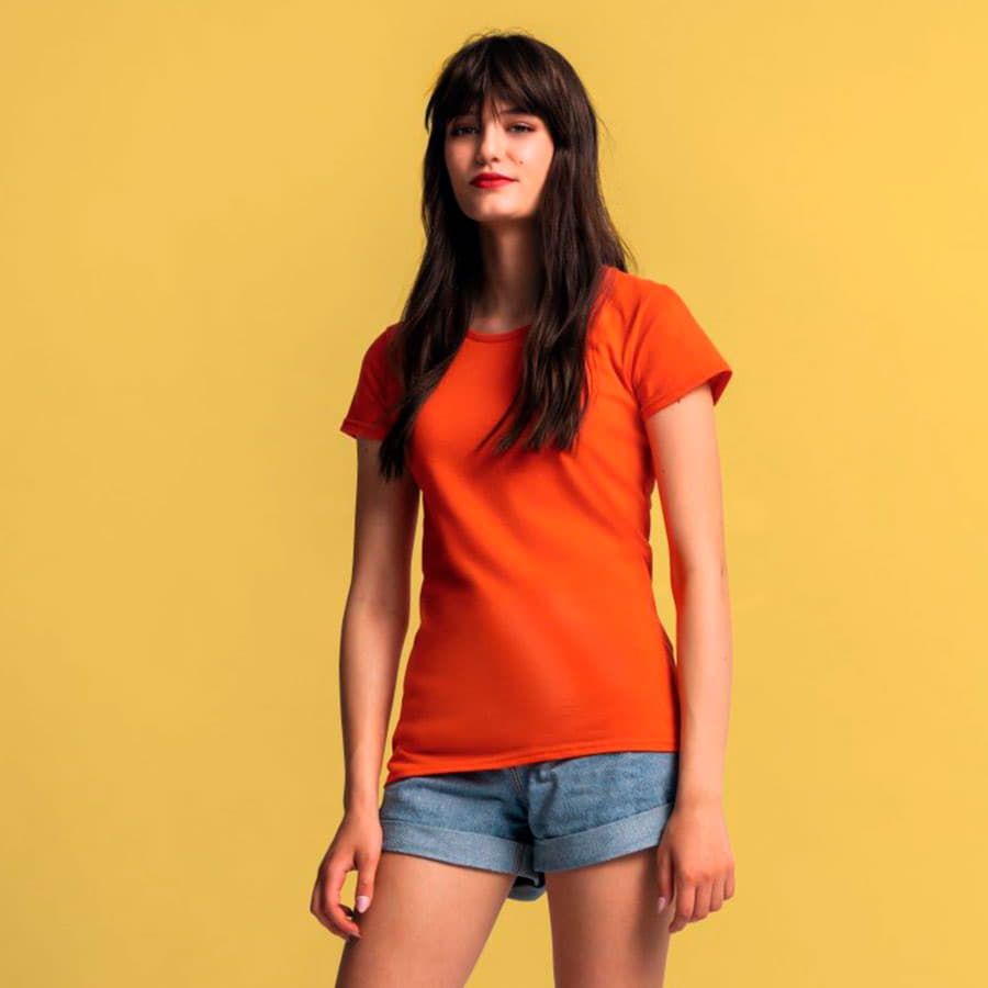 Футболка женская LADIES ICONIC 150, ярко-синий-3