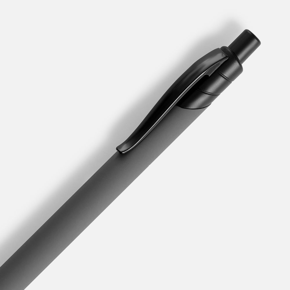 Ручка шариковая Undertone Black Soft Touch, серая-3