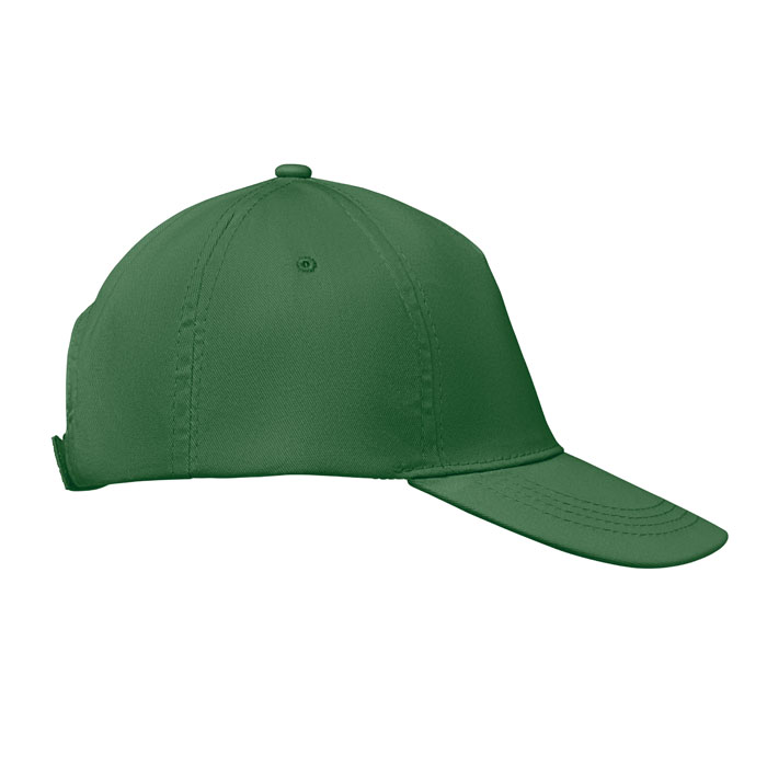 5 panel baseball cap, тёмно-зелёный-2