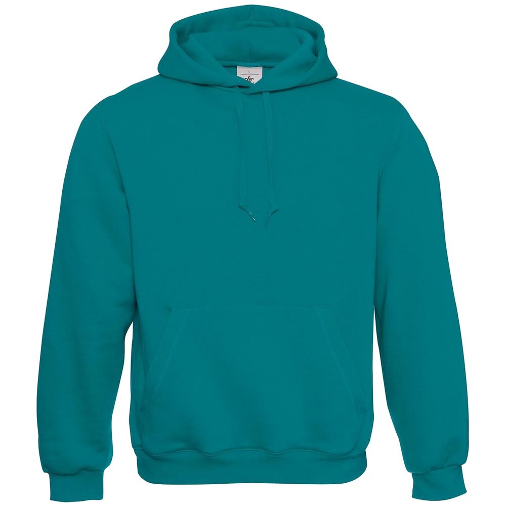 Толстовка Hooded, темно-бирюзовая-0